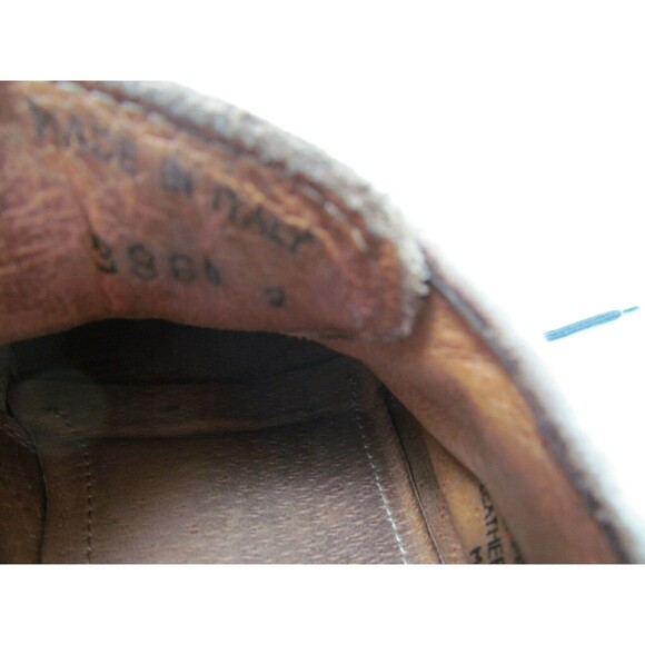 Florsheim Leather Saddle Oxfords  Black And Brown Mens Size 11 M Made In Italy - Picture 10 of 12